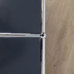 USM Haller dark grey desk - Image 6