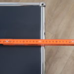 USM Haller dark grey desk - Image 11
