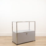 USM Haller silver cabinet - Image 3