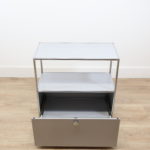 USM Haller silver cabinet - Image 12