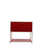 USM Haller red cabinet