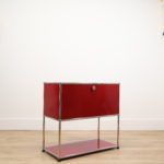 USM Haller red cabinet - Image 3