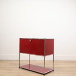 USM Haller red cabinet - Image 4