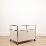 USM Haller white low cabinet - Image 4