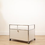 USM Haller white low cabinet - Image 5