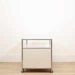 USM Haller white low cabinet - Image 10