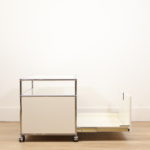 USM Haller white low cabinet - Image 9