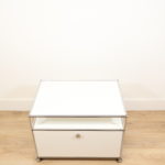 USM Haller white low cabinet - Image 11