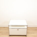 USM Haller white low cabinet - Image 12