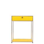USM Haller yellow cabinet