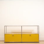 USM Haller yellow cabinet - Image 2