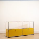 USM Haller yellow cabinet - Image 4