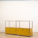 USM Haller yellow cabinet - Image 3