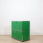 USM Haller green cabinet - Image 4
