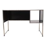 USM Haller dark grey desk